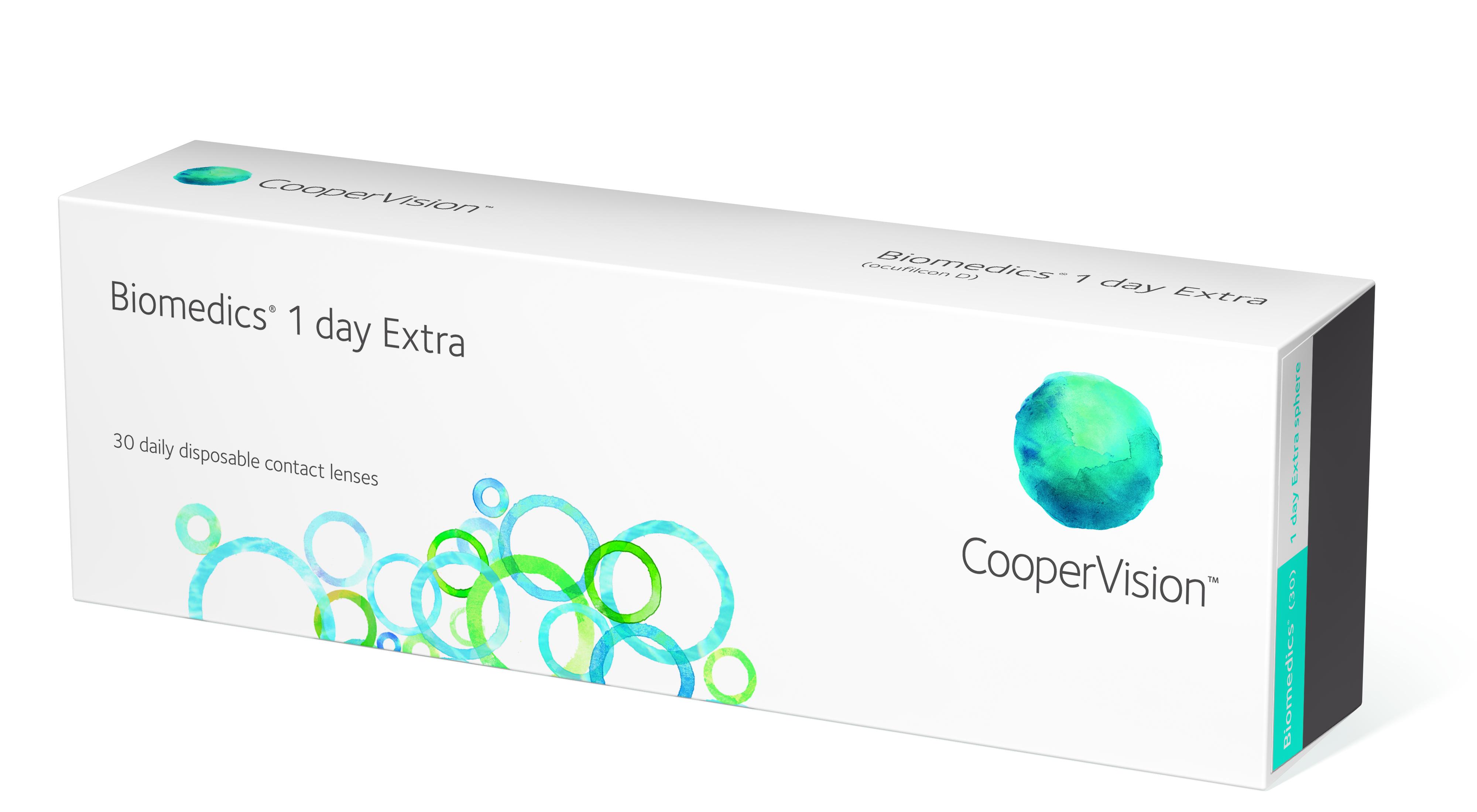 Biomedics 1 day Extra (30) from the manufacturer CooperVision in category Daily lenses